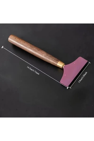 Silikon yapıştırıcı, deri yapıştırıcı, ahşap saplı, el yapımı, ahar-murakka yapıştırma, 1.kalite - Resim 2