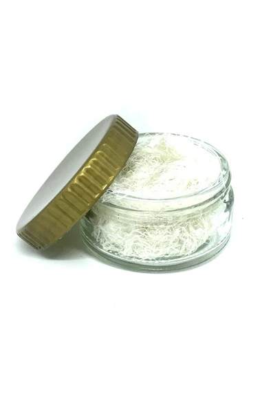 Likalı Geniş Cam Hokka Sarı (GOLD) Kapak 40ml ürün görseli