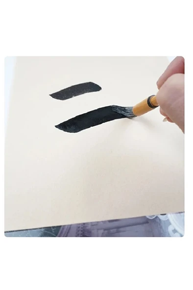 Bay Toshikusu Minnan siyah çin mürekkebi-kaligrafi-hat çizim-brush-fırça-üstün Kalite-25ml-ink - Resim 4