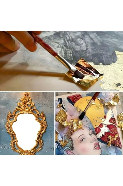 Rose-gül yaprak, gül yaprak ,varak rose, gül tırnak süsü, dekoratif, epoksi reçine-9x9cm-100sayfa - Resim 2