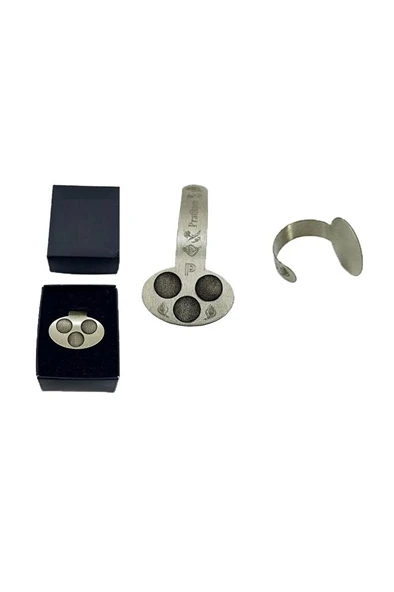 Parmak Palet Özel Üretim (gümüş Renk) ürün görseli