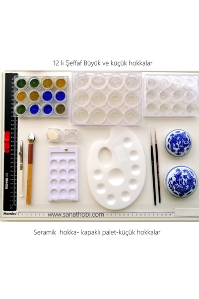 Kapaklı Minik Palet, Saklama Kutusu (13 BÖLMELİ) - Resim 5