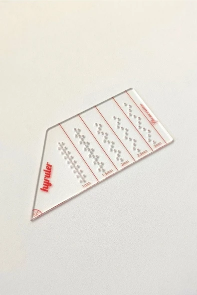 Cetvel Çizim Seti 5 Parça (ÖZEL İMALAT) - Resim 4