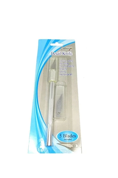 Detail Knife Kretuar Detay Bıçağı 5 Yedekli-kreatuar - Resim 2