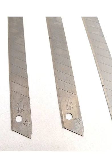 OLFA AB-50S Dar Standart Paslanmaz Maket Bıçağı Yedeği-3 Adet - Resim 4