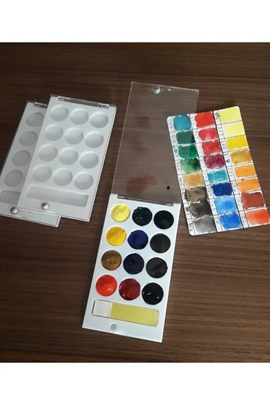 Küçük Kapaklı Dikdörtgen Palet-pitnik Palet (13 BÖLMELİ) ürün görseli