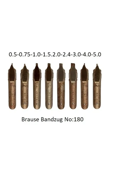 Brause Bandzug Çelik Divit Uç Kaligrafi 2.0mm - Resim 2