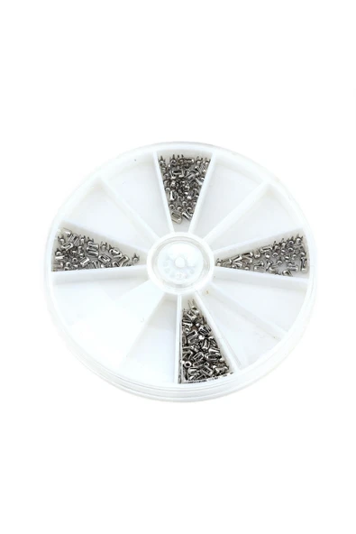 Kapaklı minik palet yuvarlak, saklama kutusu (12 Bölmeli) - Resim 5