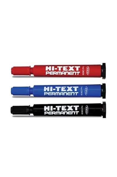 830 Permanent Yan Kesik Uçlu, Kaligrafi Kalemi- Mavi-1 Adet - Resim 2