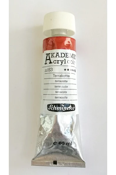 Akademie Akrilik Boya 60ml - 663 Terracotta - Resim 2