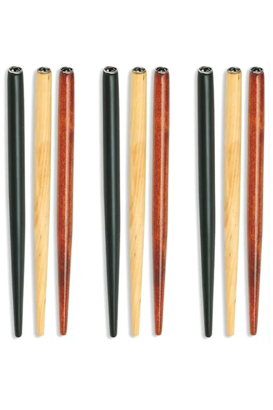 Ahşap Divit Sap, Kaligrafi Sapı-divit Tutucu-doğal Ahşap Rengi - Resim 2