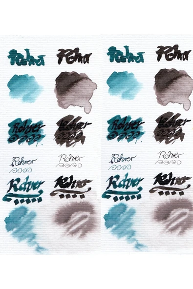 Rohrer & Klingner Antik Mürekkep 28-Modern sanatçılar için profesyonel mürekkep 100ml 340-bordeaux - Resim 4