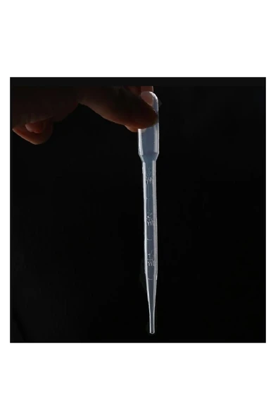 Damlalık Pastör Pipeti 3 Ml-ölçülü Çizgili-1 Adet ürün görseli
