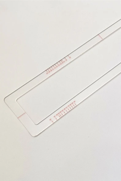 Cetvel Çizim Seti 5 Parça (ÖZEL İMALAT) - Resim 5