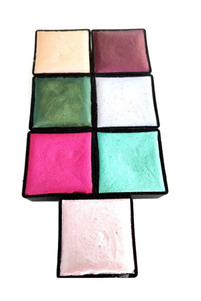 Metalik yaldız sulu boya seti, mega boy, el yapımı, profesyonel sanatçı boyası, 7 renk-set:05 - 2