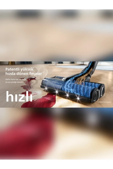 Philips Turbolu Premium Aqua Trio Özel Seri otomatik kendini temizleme Islak Ve Kuru Dikey Süpürge Xw9463/11 - 4