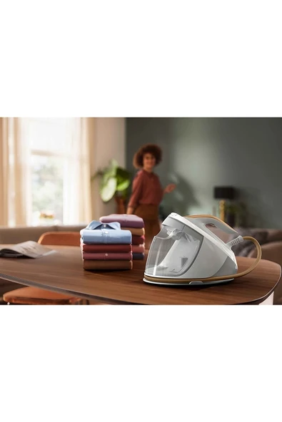 Philips Perfectcare Buhar Kazanlı Ütü, 1.8 L Çıkarılabilir Su Haznesi, Açık Gri , 2100 W ,600 Gr Şok Buhar - Resim 5