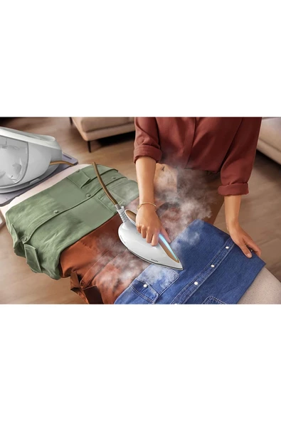 Philips Perfectcare Buhar Kazanlı Ütü, 1.8 L Çıkarılabilir Su Haznesi, Açık Gri , 2100 W ,600 Gr Şok Buhar - Resim 4