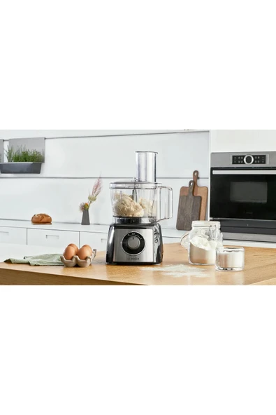 Bosch Çok Yönlü Mutfak Makinesi 50+ Fonksiyonlu | 2,3 lt Kapasite | Paslanmaz Çelik 800 W - 3