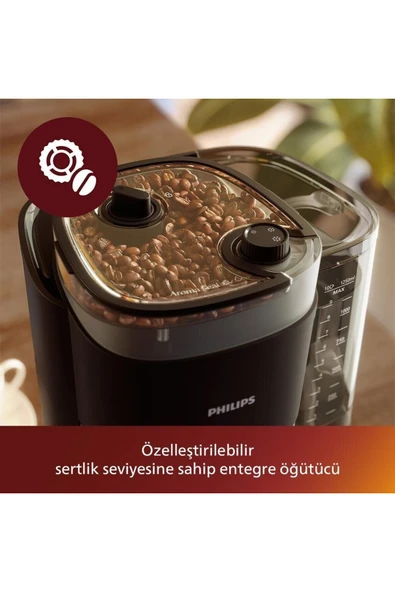 Philips HD7888/01 All-In-1 Brew Öğütücülü Filtre Kahve Makinesi - Cooker Termos Hediyeli - Resim 3