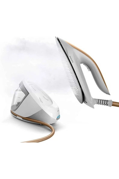 Philips Perfectcare Buhar Kazanlı Ütü, 1.8 L Çıkarılabilir Su Haznesi, Açık Gri , 2100 W ,600 Gr Şok Buhar - Resim 2