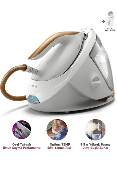 Philips Perfectcare Buhar Kazanlı Ütü - Güçlü Buhar Performansı - Ultra Hafif - Sıfır Yanık Riski