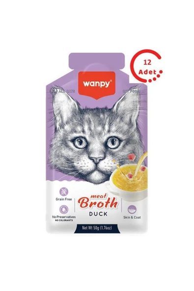 Ördek Etli Kedi Çorbası 50 Gr x 12 Adet ürün görseli 1
