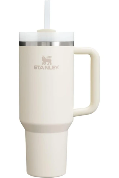 Stanley The Quencher H2.O FlowState Paslanmaz Çelik Vakum Yalıtımlı Bardak 40 oz 1,18 Lt Cream 2.0