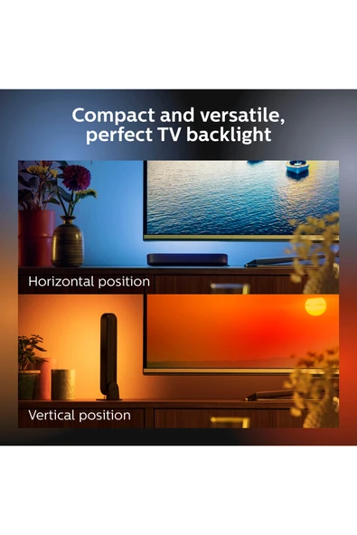 Philips Hue Play 2'li Ekopaket - Siyah - 6