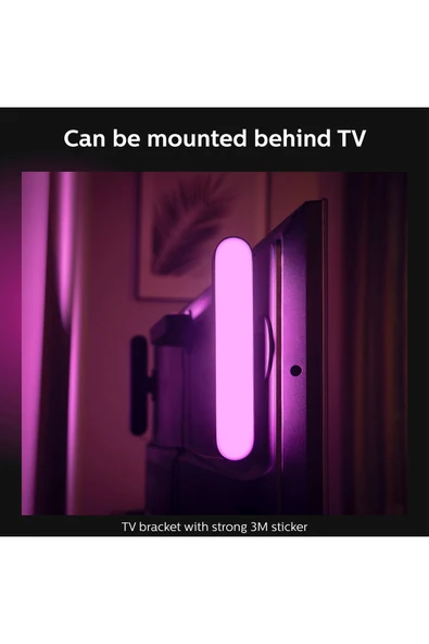 Philips Hue Play 2'li Ekopaket - Siyah - 5