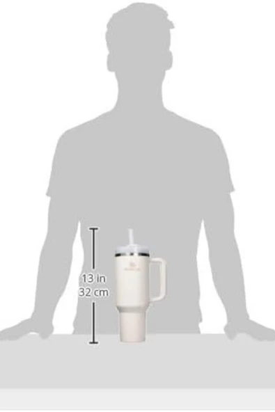 Stanley The Flowstate Quencher H2.0 Vakumlu ve Yalıtımlı, Pipetli ve Kapaklı Termos Bardak 1.18 Lt - 3