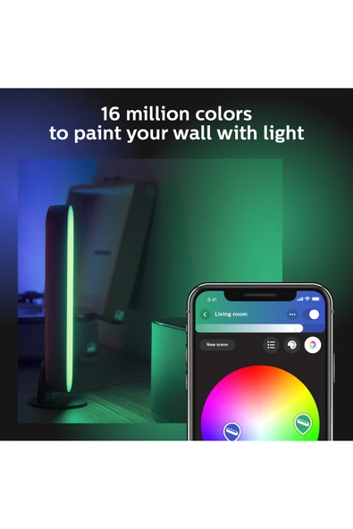 Philips Hue Play 2'li Ekopaket - Siyah - 4