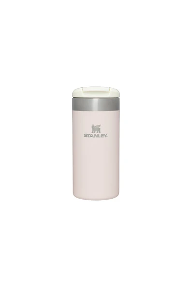 Stanley Unisex Pembe The Aerolight Transit Mug 0.35 Lt / 12oz Rose Quartz Metallic Termos 10-10788-0