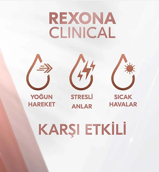 Rexona Clinical Protection Kadın Stick Deodorant Shower Clean 45 ml - Resim 3