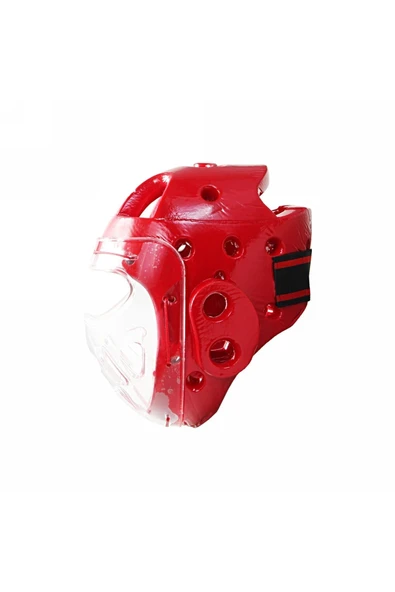 DO-SMAI Yüz Korumalı Mantar Kask Dosmai Ko378-m - Kırmızı - 2