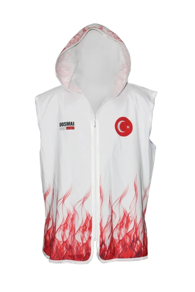 DO-SMAI Dosmai Dijital Baskılı Sporcu Bornoz Takımı RO180 - Resim 2