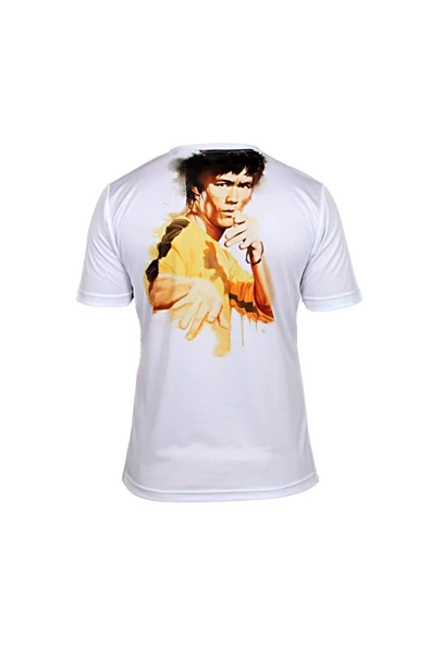 DO-SMAI Dijital Baskılı Bruce Lee Fitness Boks Muay Thai Antrenman Tişörtü Spor T-shirt Sbt136 - Resim 2