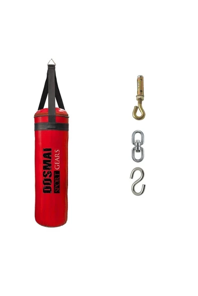 DO-SMAI Asma Aparatlı Ev Tipi Boks Kum Torbası 60*20 Cm Kt520 - 1