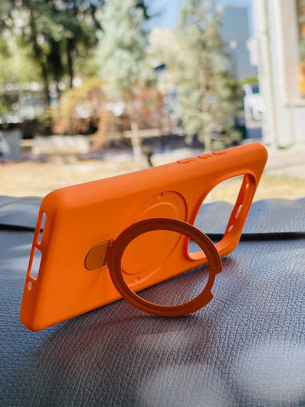 Zipax Xiaomi Redmi Note 14 Pro 5G Kılıf MgSafe Özellikli Standlı Pastel Renkler Azn-Reggal - Resim 3