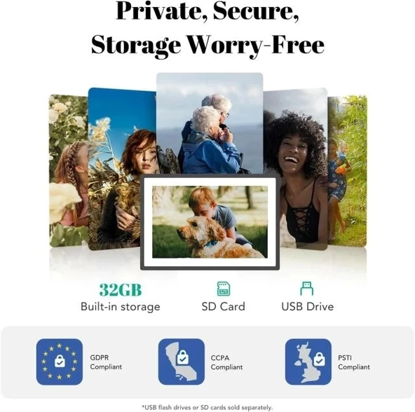 Pexar By Lexar Dijital Resim Çerçevesi - Resim 5