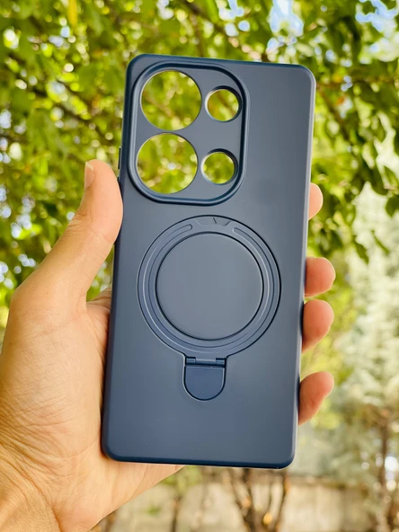 Zipax Xiaomi Redmi Note 13 Pro 4G Kılıf MgSafe Özellikli Standlı Pastel Renkler Azn-Reggal ürün görseli 1