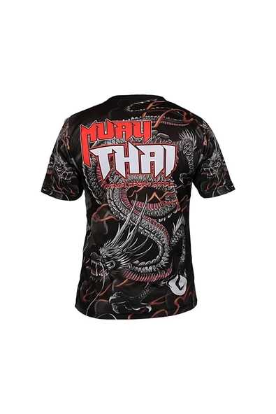DO-SMAI Dijital Baskılı İkili Boks Kick Boks Muay Thai Spor T-Shirt Şort Takımı - 3