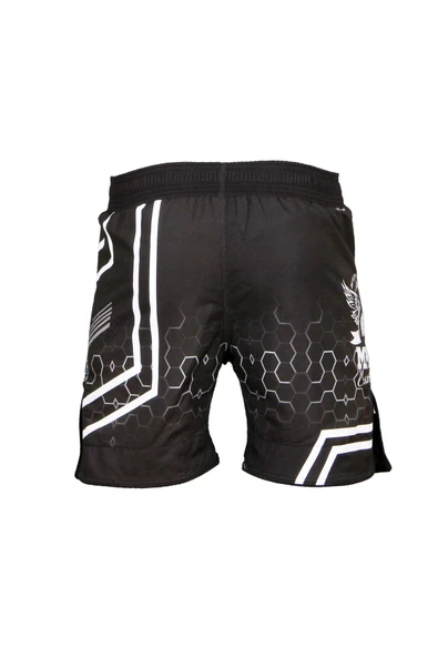 DO-SMAI Dijital Baskılı Hexagon Mma Fitness Boks Muay Thai Antrenman Şortu Spor Şort Mms224 - 2