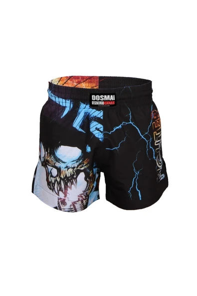 DO-SMAI Dijital Baskılı Fighter Fitness Boks Muay Thai Antrenman Şortu Spor Şort Spor Şort Fgs234 - 1