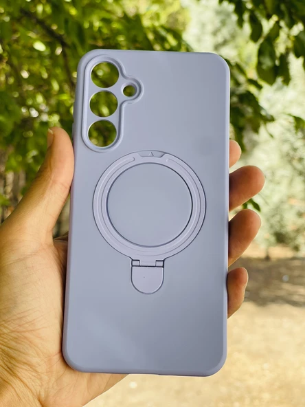 Zipax Samsung Galaxy A16 Kılıf MgSafe Özellikli Standlı Pastel Renkler Azn-Reggal ürün görseli 1