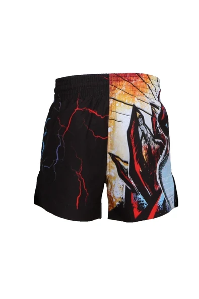 DO-SMAI Dijital Baskılı Fighter Fitness Boks Muay Thai Antrenman Şortu Spor Şort Spor Şort Fgs234 - 2