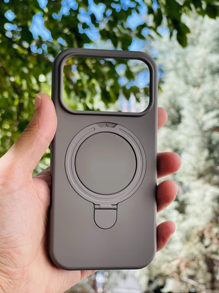 Zipax Apple iPhone 17 Pro Kılıf MgSafe Özellikli Standlı Pastel Renkler Azn-Reggal ürün görseli 1