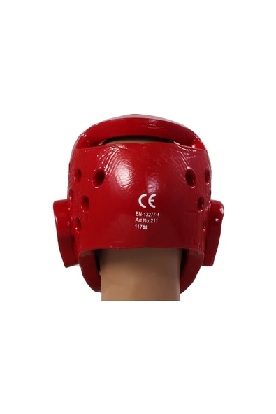 DO-SMAI Boyama Mantar Kask Dosmai Ko377-m - Kırmızı - Resim 3