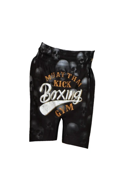 DO-SMAI Dijital Baskılı Danger Fitness Boks Muay Thai Antrenman Şortu Spor Şort Fgs237 - 3
