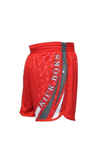 DO-SMAI Dijital Baskılı Kick Boks Fitness Boks Muay Thai Antrenman Şortu Spor Şort Kbs253 - 2